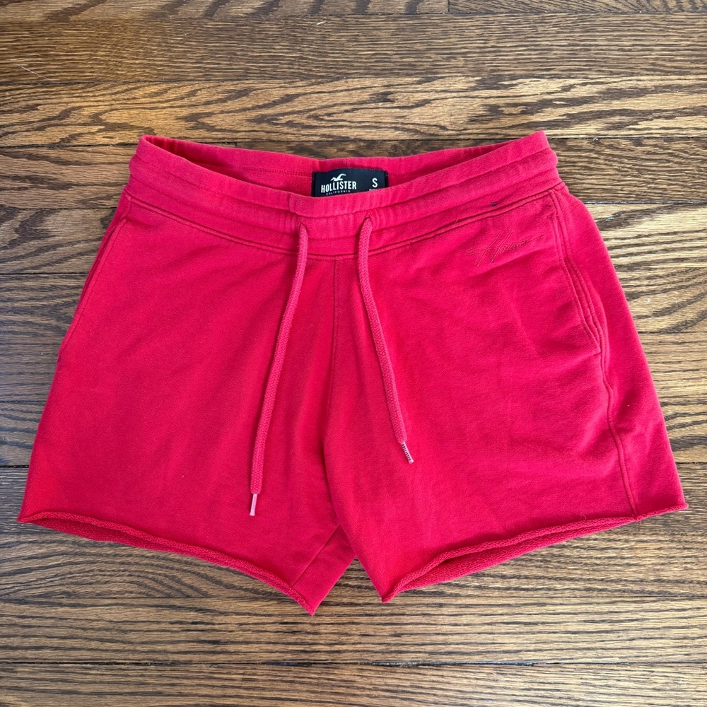 Hollister Red Shorts